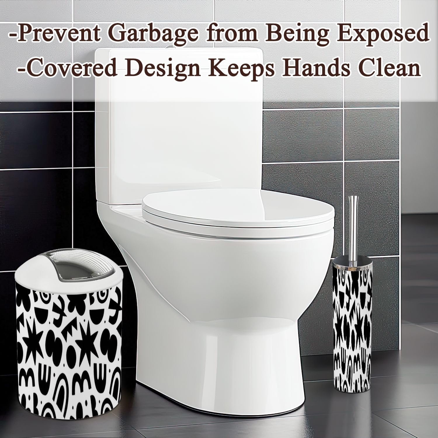 Modern 6-Piece Bathroom Set