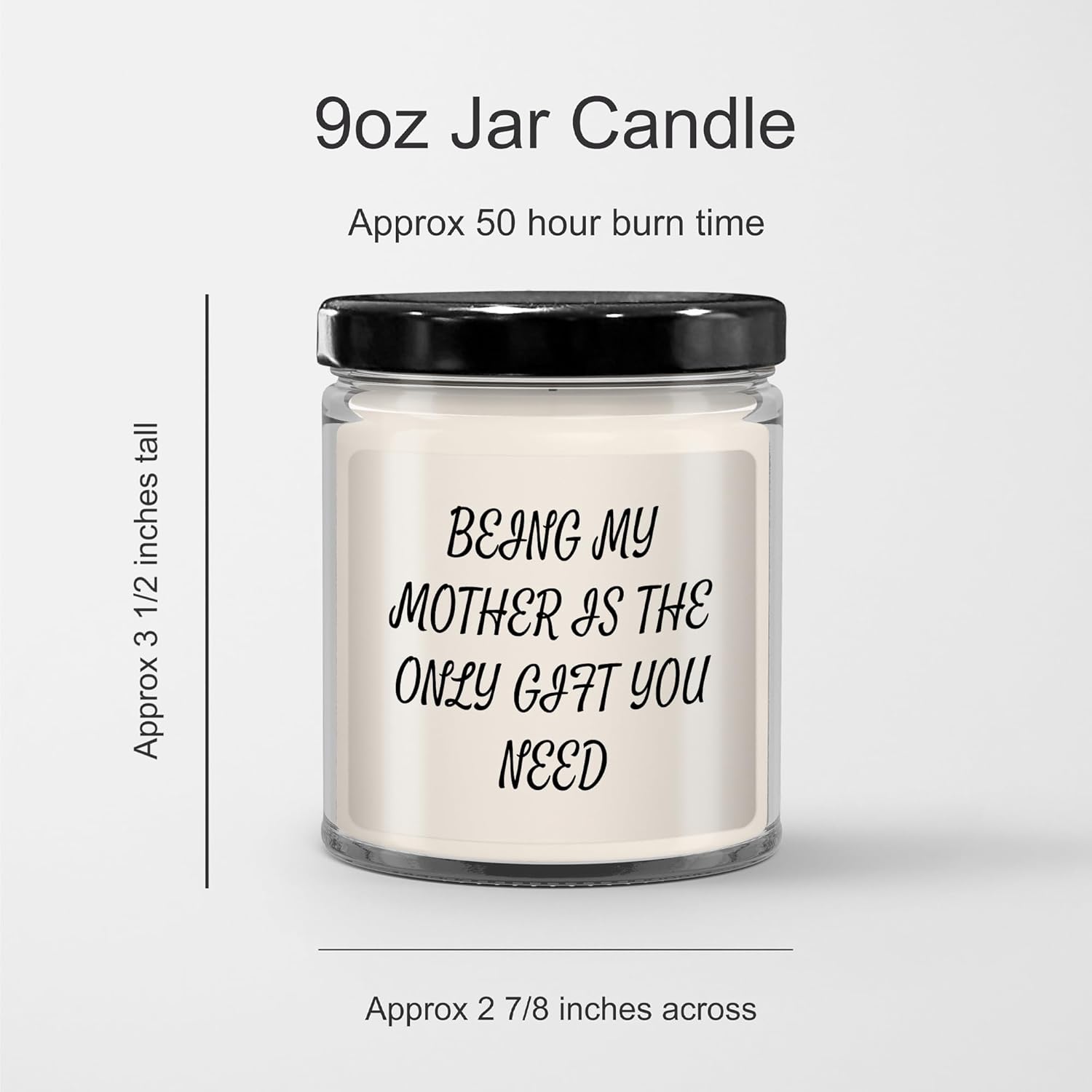 Inspirational 9oz Vanilla Candle for Mother - Perfect for Mothers Day