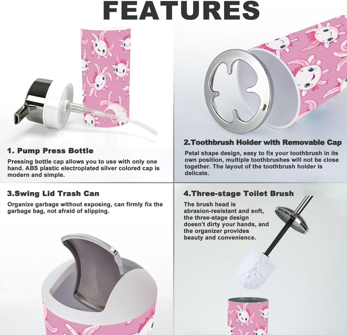 Bath TimeBonanza 6-Piece Set