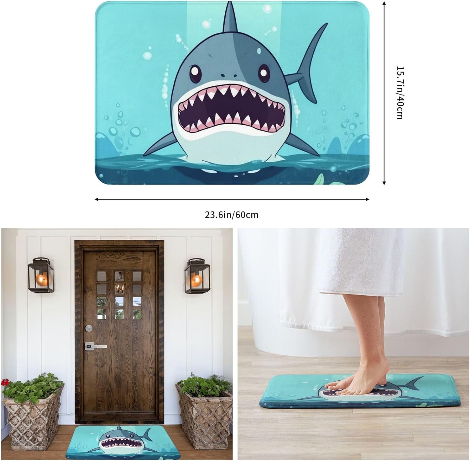 Welcome Shark Door Mat