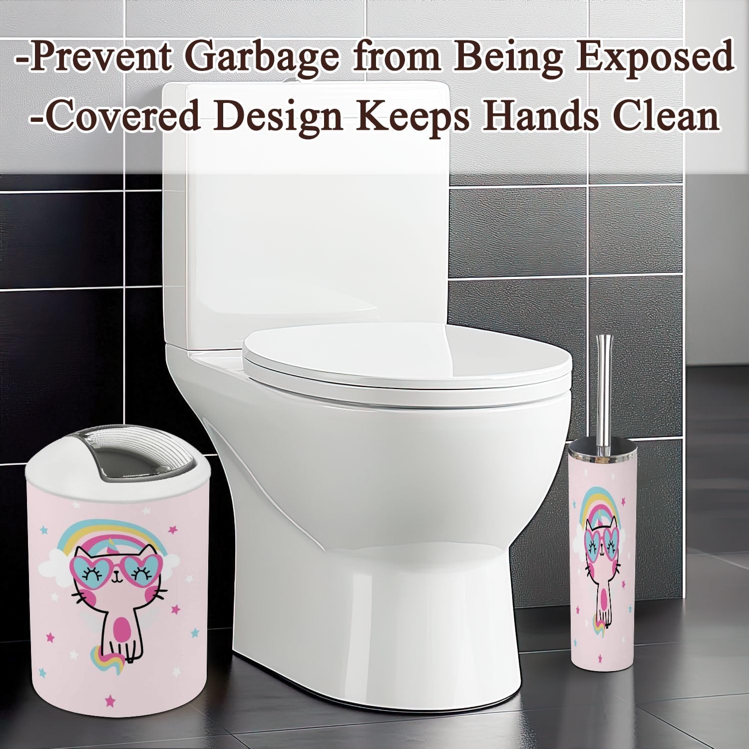 6-Piece Bathroom Accessories Set GISGBJW