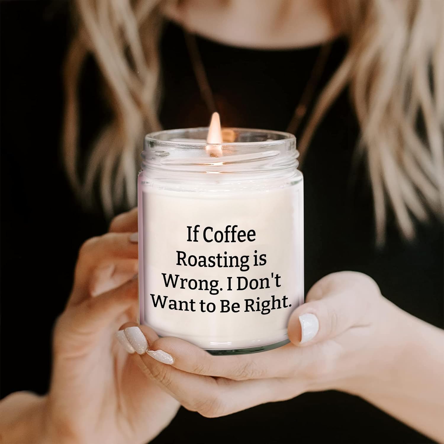 9oz Vanilla Soy Candle Gift for Coffee Roasters
