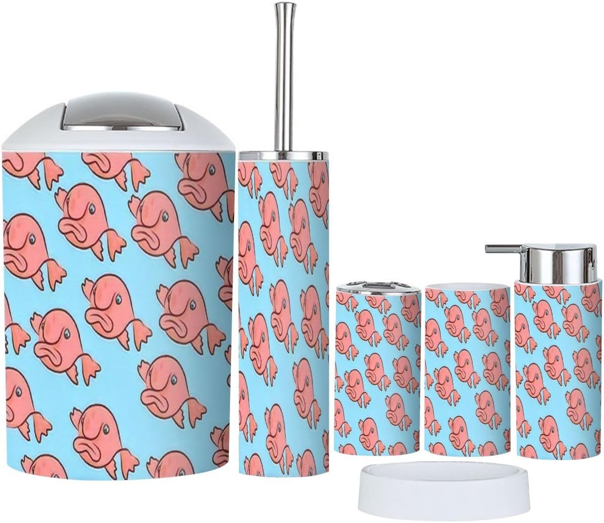 6-Piece Bathroom Accessories Set for Kids