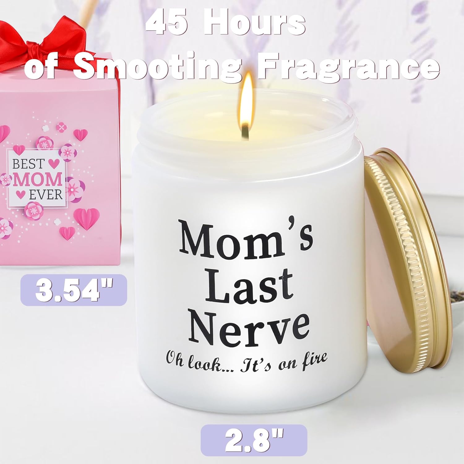 Traumatic Candle Set For Moms Special Day