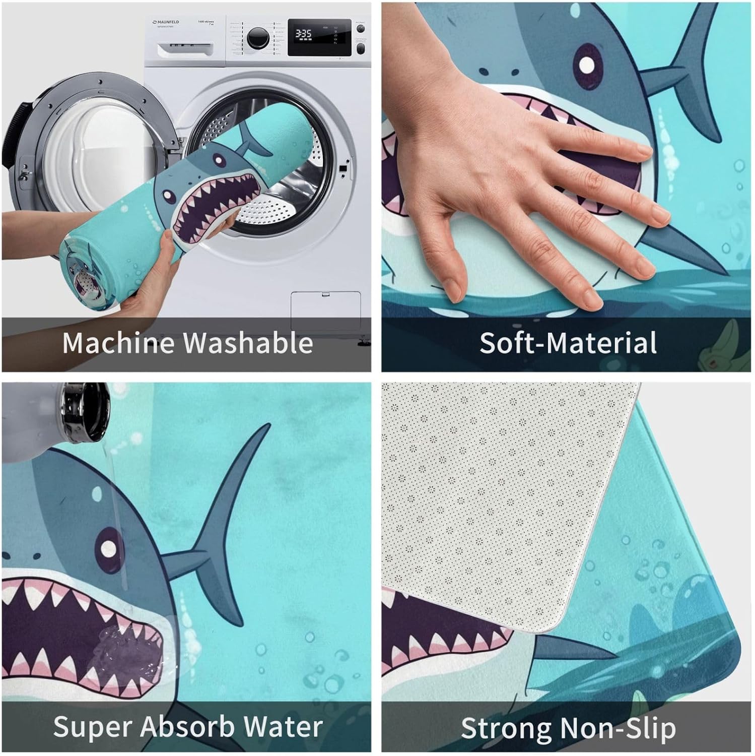 Welcome Shark Door Mat