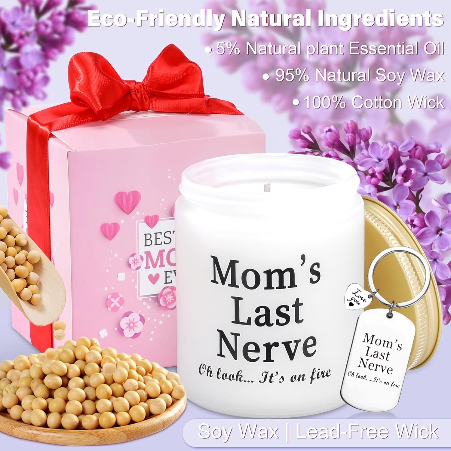 Traumatic Candle Set For Moms Special Day
