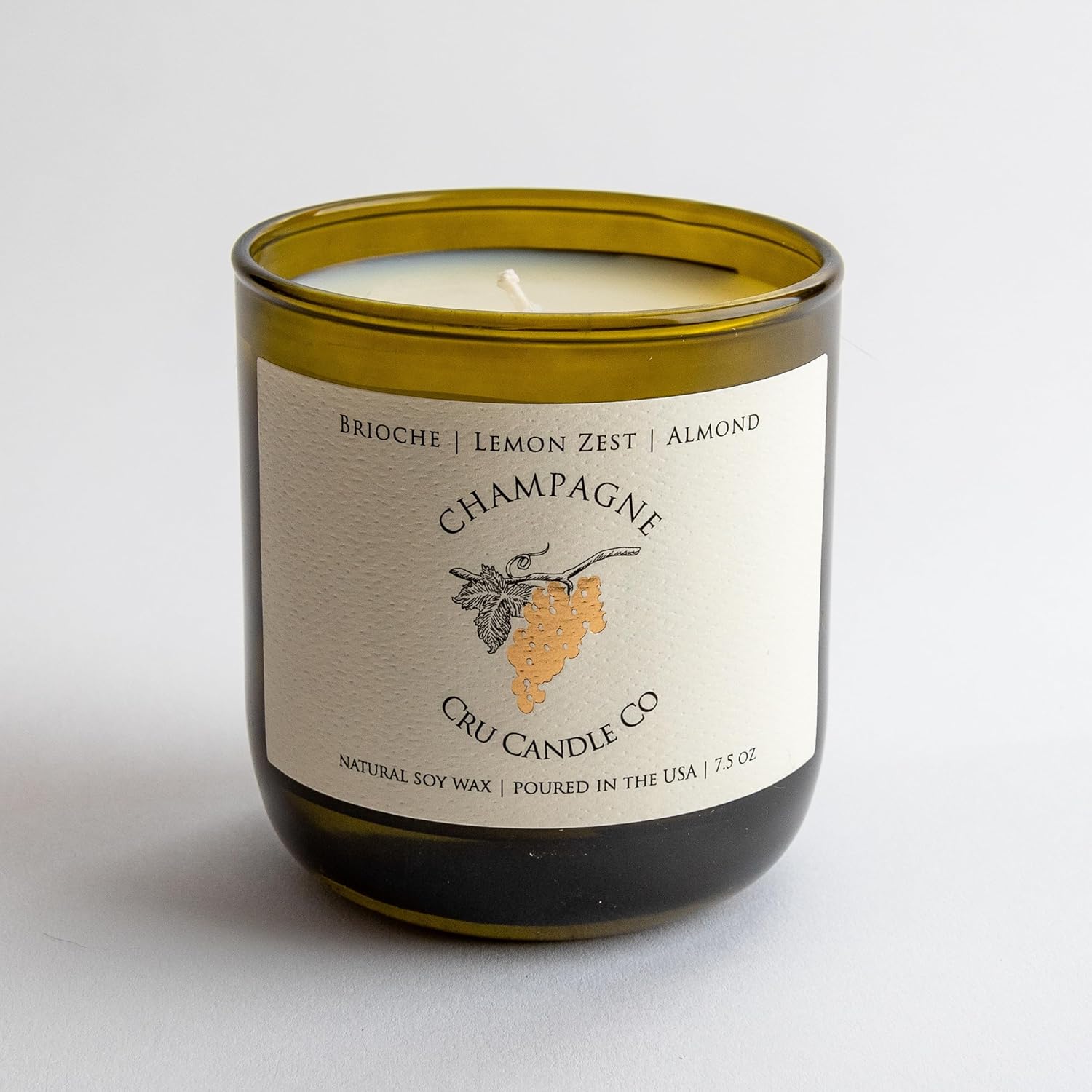 Cru Candle Co Champagne Scented Soy Candle