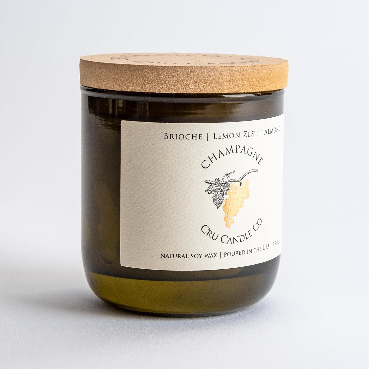 Cru Candle Co Champagne Scented Soy Candle