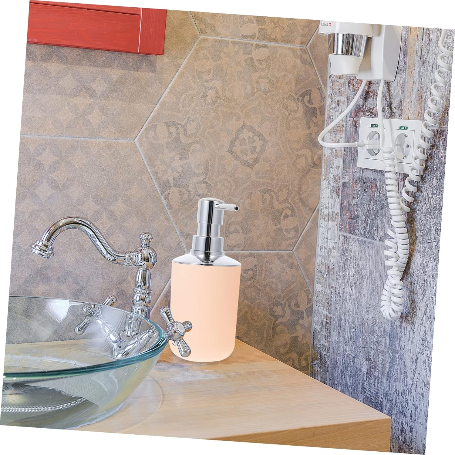 Stylish Black Bathroom Set for Home Use