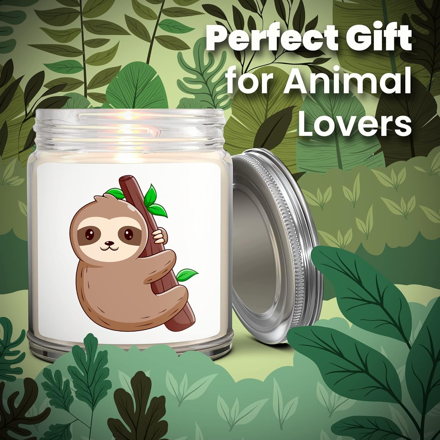 1OAK Sloth Candle - Lavender for Women - Made in USA